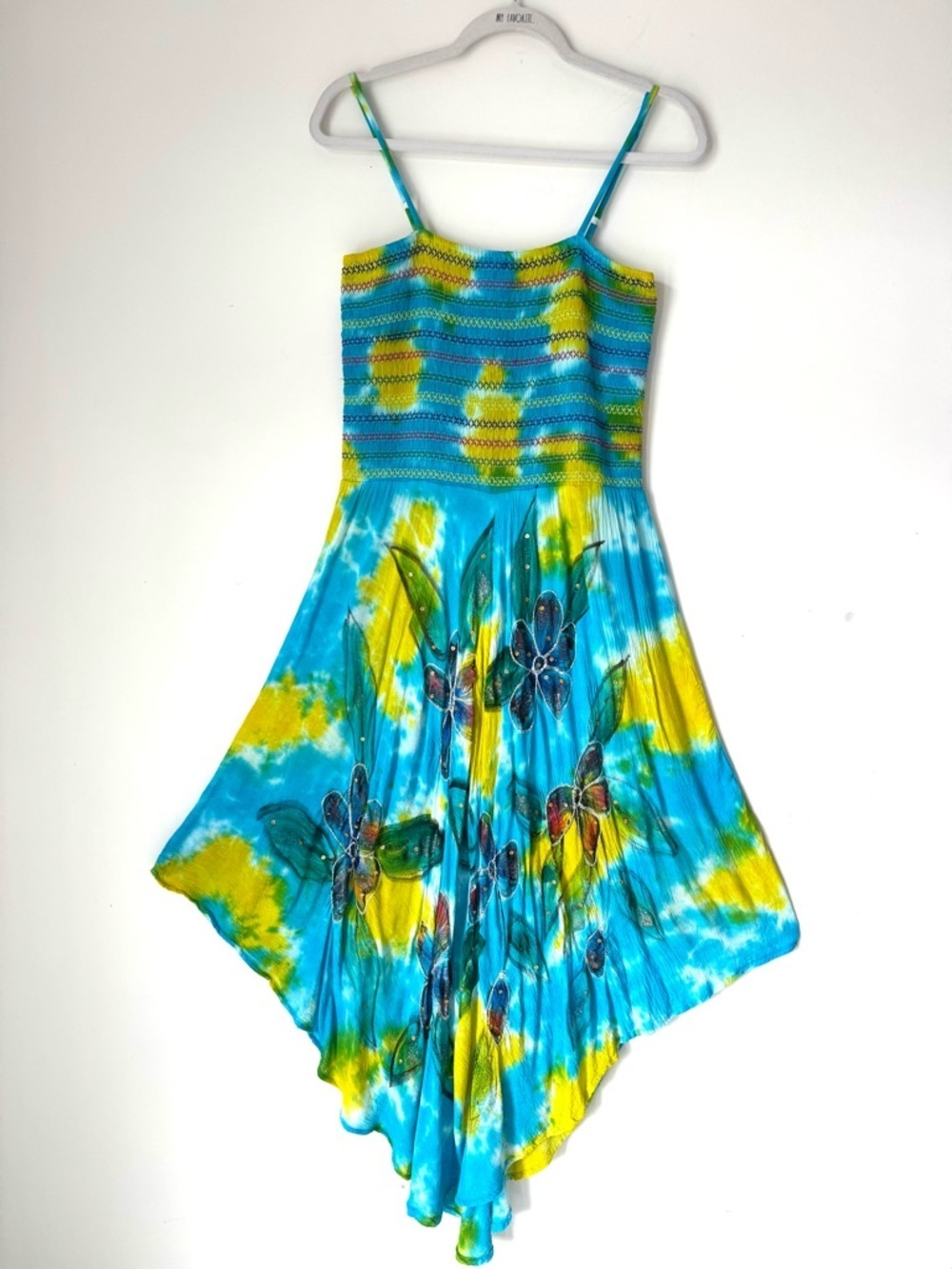 Metropolitan Tie dye Floral Sundress fairy
